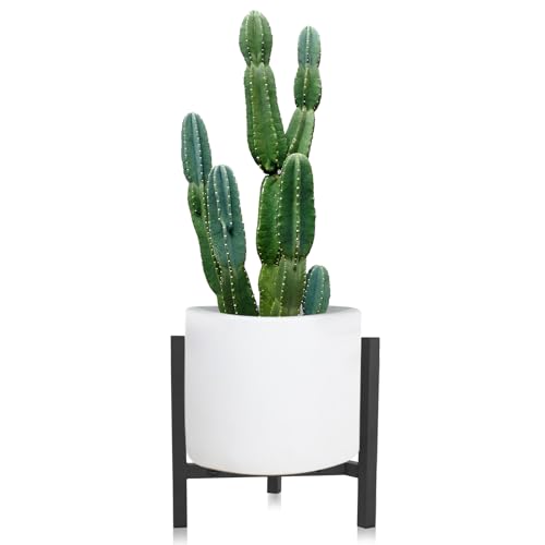 Azyvum 2er Pack Verstellbarer Pflanzenständer für Innen Außenbereich, Einfach zu Montieren Blumenständer aus Metall Schwerlast-Halterungsgestell Passend für 20-31CM Pflanzentöpfe (1 Stück)