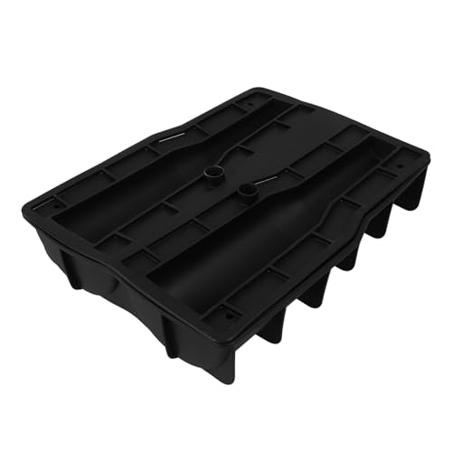 Molde para cubitos de hielo de silicona negro Housoutil