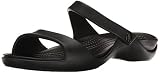Crocs Cleo V Sandal Women, Damen Sandalen, Schwarz (Black/Black), 39/40 EU