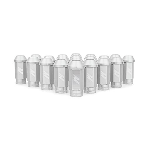 Image of Mishimoto Aluminum Locking Lug Nuts M12x1.25, 20pc Set, Silver