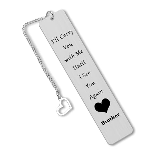 Loss of Brother Memorial Gifts Bookmark Brother Memorial Gifts Sympathy
