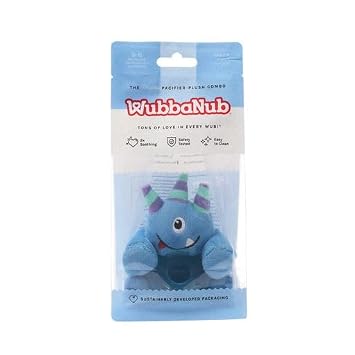 WubbaNub Infant Pacifier - Blue Monster