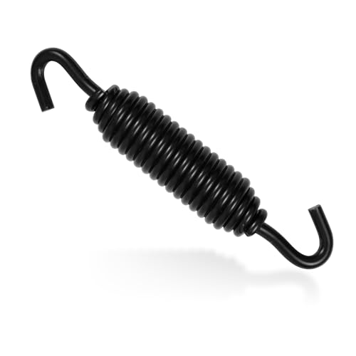Kickstand Spring, 4.02in Scooter Jiffy Stand Spring Motorcycle Side Spring for Softail Models 2007-2018 Center Stand Spring for Bicycle Mini Bike Electric Scooter (Black)