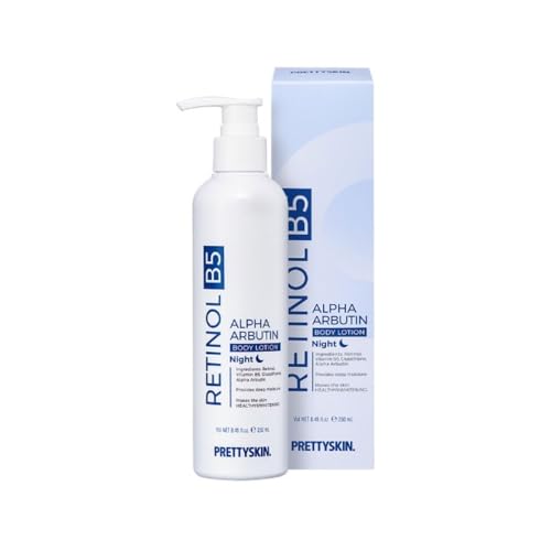 PRETTYSKIN Deep moisture Korean Body Lotion with Retinol, Vitamin B5-8.45fl.oz.(250ml) (Retinol B5)