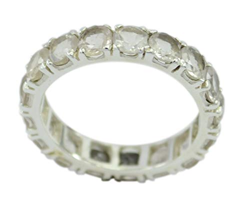 Bague argent 925 pierre fine rose naturelle véritable pour femme