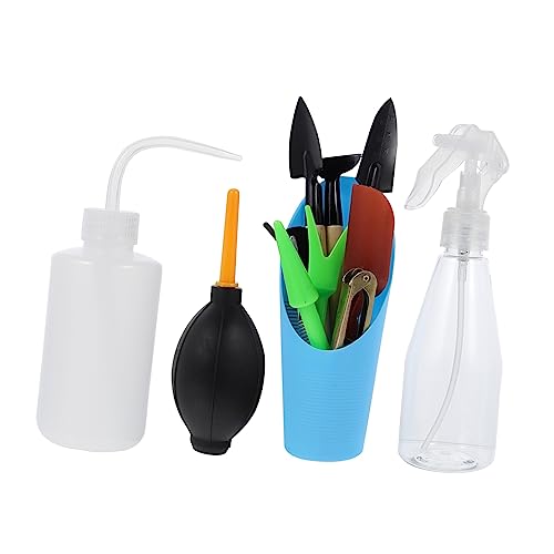 Kisangel 1ensemble Kit Outils De Jardinage Multi-Usage pour Plantes Succulentes Arrosoir Et Sécateurs pour Bonsai Et Plantes Intérieur