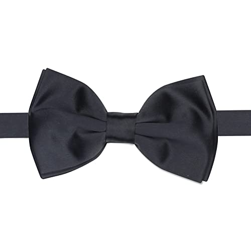 PELUCHE Premium Black Bow tie for Men