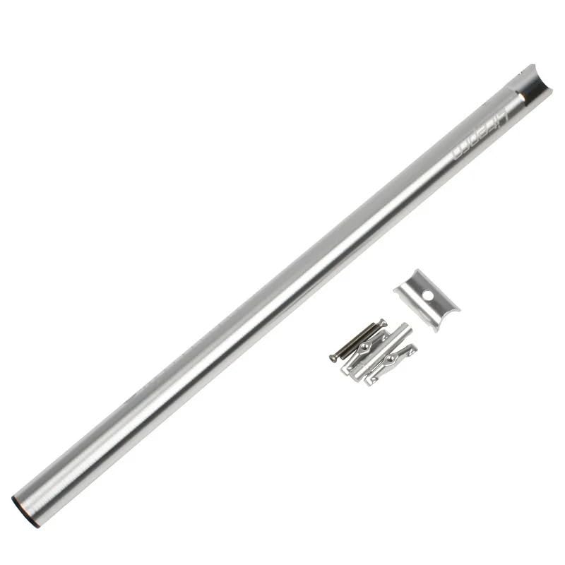 Tige de selle Brompton 580 mm tube long avec clip compatible avec P Line B75 et Electric