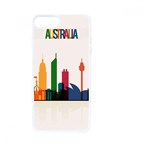 Coque iPhone SE 2 Australie City Landmark Coque Apple 7/8 Rigide Blanche Anti-Choc