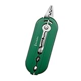 Miniatur Kabelverarbeitungswerkzeug Abisolier Schneid Und Crimpfunktionen in Einem Ergonomischen Kompakten Design Kombiniert. Multitool Abisolierzange Und Crimpzange