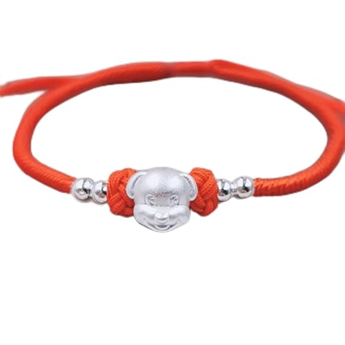 Bracelet feng shui en cristal et argent pour la chance et l'harmonie du chakra