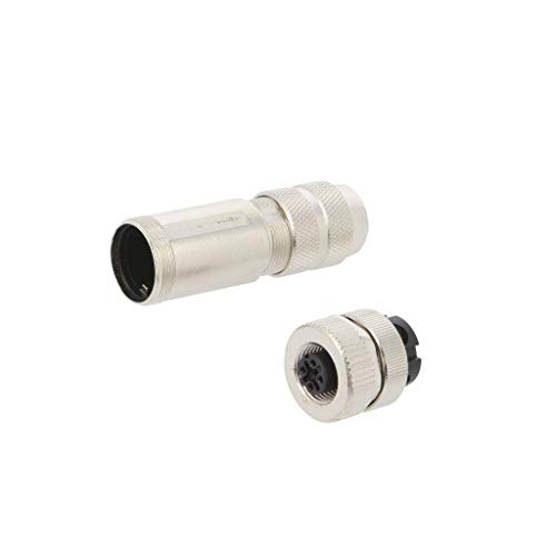 Prise mâle M12 code D pour câblage Ethernet réseau usine TELEGÄRTN J80029A0310 IP67