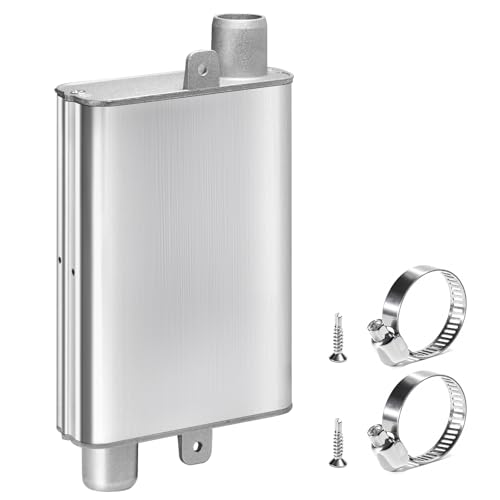 24 mm Auspuff Schalldämpfer - Dieselheizung Schalldämpfer Kit, Parkheizung Dieselheizung Zubehör für Auspuff Standheizung 2kw 3kw 5kw 8kw Exhaust Silencer