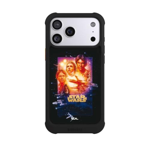 Coque iPhone 17 Pro Max noire Star Wars au quotidien avec MagSafe NIVOmax