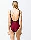 Fox Swimsuit Parker One Piece Cranberry M