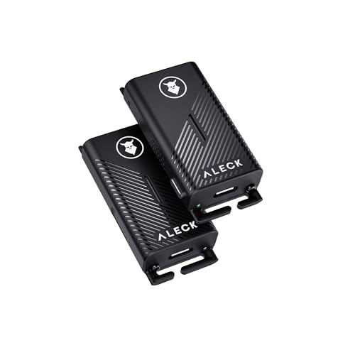 ALECK Punks Wireless Bluetooth Bike Helmet Speakers - Premium Open Ear Audio, Hands-Free Calls, 2-Button Operation, Fits All Open Face Helmets - Ideal for Bicycling, Climbing, Equestrian, Dirt Biking