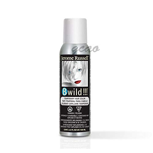 Jerome Russell B Wild (Siberian White) Temporary Hair Color Spray 3.5oz