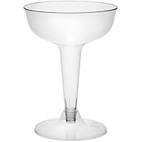 Party Essentials CHAMP4-10/40 Copas de champán de plástico duro