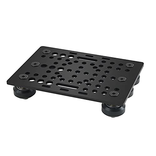 Lysee 3D Printer Parts & Accessories - Sliding Platform 3D Printer Accessories European Standard Aluminum Profile Gantry Plate 20-80mm Pulley - (Size: 20-80mm, Color: 1 Gantry Plate)