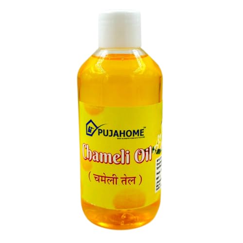 Image of Chameli Oil for Pooja - 200 ml, Pack of 2 | Jasmine Fragrance For Puja and Diya | Chameli Pooja Oil For Hanuman Ji Chola & Aarti, Akhand Deepak, Jyot re write this