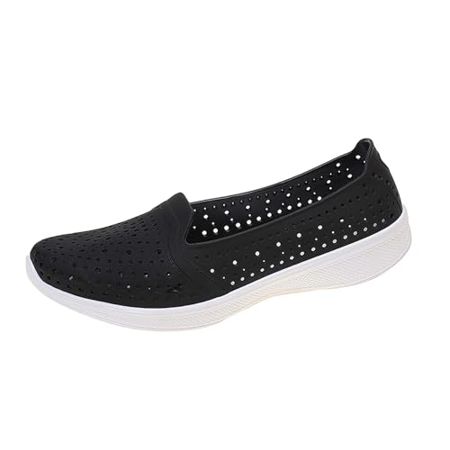 Sandalias con suela gruesa monocolor para playa y calzado plano de verano