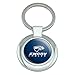 GRAPHICS & MORE Emory University Primary Logo Keychain Classy Round Chrome Plated Metal