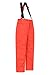 Mountain Warehouse Raptor Kids Snow Pants -Boys & Girls Skiing Orange Kids 2-3 Yrs (92-98 cm)
