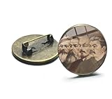 Producto de alta calidad Arte interesante Nueva cabeza doble águila insignia Pin Federación de Rusia Emblema nacional Rusia Medallas de masón Martillo de hoz CCCP Broches Joyería