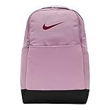 Nike Brasilia 9.5 Training Backpack (Medium, 24L) (Orchid/Black/Dark Beetroot, Medium 24 L)
