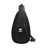 ?? Capacité compacte pour les sports de raquette : conçu pour les joueurs de badminton, de pickleball et de tennis de table, ce sac à bandoulière comprend un compartiment dédié aux raquettes pouvant contenir 1 à 2 raquettes, ainsi qu'un compartiment principal spacieux (27 cm x 12 cm x 49 cm) pour vos balles, serviettes et objets personnels.Avec seulement 0,54 kg, il est ultra-léger pour un transport toute la journée.