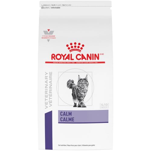 Royal Canin Expert Calm Trockenfutter | 4 kg | Alleinfuttermittel für ausgewachsene Katzen | Möglicher entspannender Effekt | Hydrolysiertes Milchprotein und L-Tryptophan