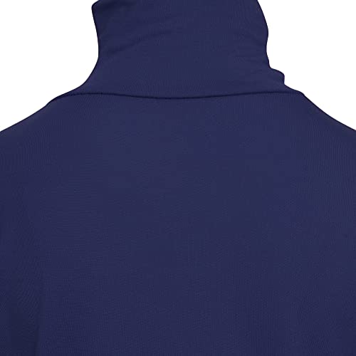 Image of Loxdonz Girls Long Sleeve Turtleneck Tee Shirt Kids Casual High Neck Tops T-Shirts | Youth Size 3-14
