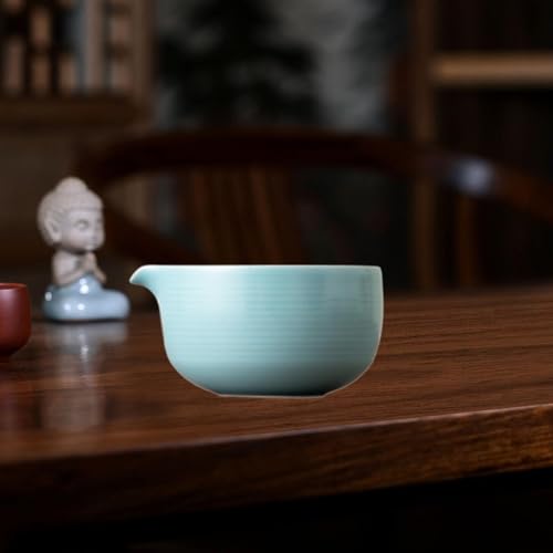 Bol matcha bleu en céramique artisanale Sharplace - 6