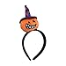 Shurhome Soft Polyester Halloween Headband for Adults Lightweight Costume Parties Accessory Fashion Hair Ornament Lightweight Festival Headwear