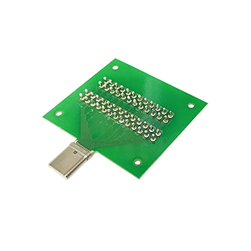 Image of WLGQ USB 3.1 TYPEC Male Test Board Two-Channel USB-C with PCB Test Socket