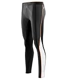 Skins Damen A200 Long Tight S bunt - Black/Papaya