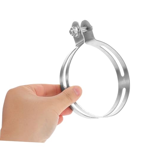 Abrazadera de escape de motocicleta con soporte de suspensión universal y clip de 110 Mm 3