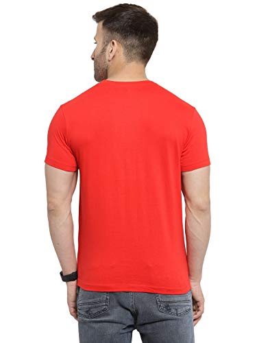 Image of Scott International Biowash T-Shirts for Men's & Boys- Round Neck, Half Sleeves, Cotton, Regular Fit, Stylish, Branded Solid Plain Tshirt for Men- Ultra Soft, Comfortable, Lightweight T-Shirt