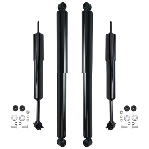 Detroit Axle - 4pc Shock Absorbers for 98-11 Ford Ranger 98-09 Mazda B3000 B4000, 4 Front and Rear