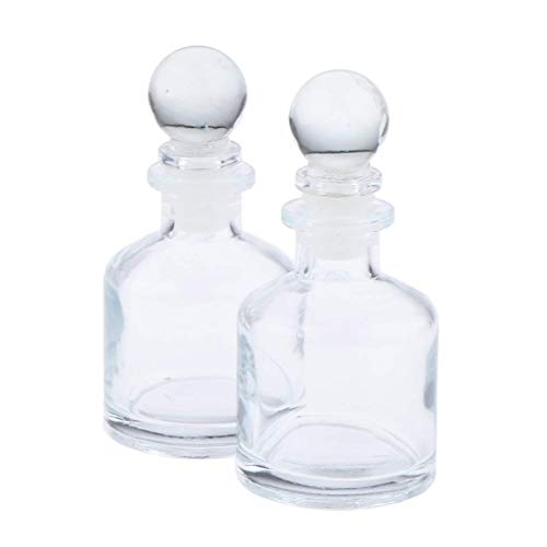 Set de 2 frascos difusores de cristal 50 ml miniatura 4