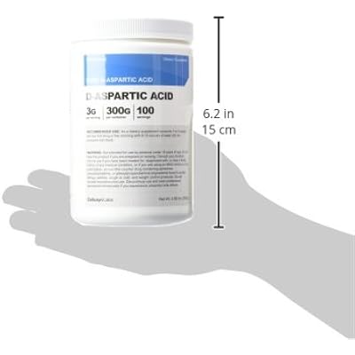 Nutricost D-Aspartic Acid (DAA) Powder 300G - Pure D Aspartic Acid