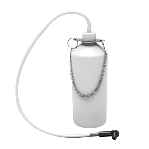 Sudnsadaks Purgeur de Frein Voiture, 1L Réservoir Liquide Frein avec Tuyau 60 cm Adaptateur Caoutchouc, Outils Remplacement Réparation, Jeu Purge Frein Disponible pour Plupart des Modèles en EUR