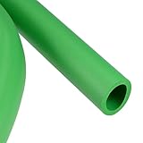 TOP-VIGOR Pipe Insulation Foam Tube, 22mm ID Foam Grip Tubing, 5mm Thick Lagging Pipe, 1.5M Length Cladding Foam Tube Hose Non-Slip for Fitness Tools Handle Support, Pipe Insulation, Green