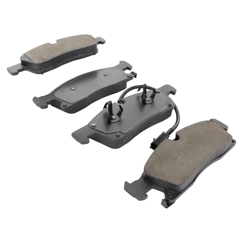 QUALITY-BUILT Front Semi-Metallic Brake Pads, Black Series 1003-1904BM, Compatible with 2017-2017 Maserati Levante by Quality-Built - Used condition - Image 2