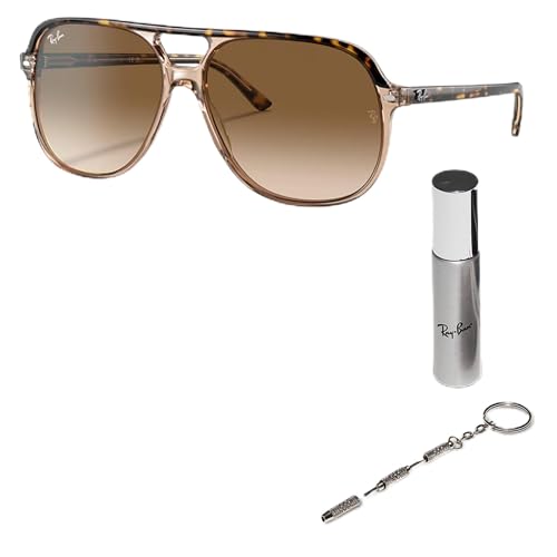 Ray-Ban RB2198 BILL Square Shaped Sunglasses for Men & Women with Official RAYBAN Eyewear Kit