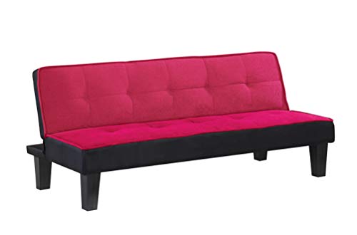 ACME Hamar Adjustable Sofa - 57038 - Pink Flannel Fabric
