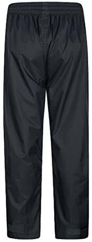 BenBoy Kids Rain Pants Waterproof Lightweight Pants Elastic Waist Outdoors Trousers for Boys Girls2