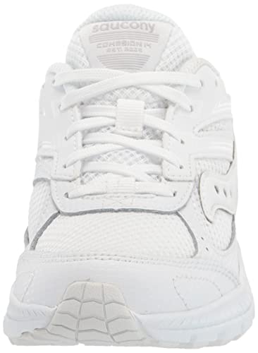 Saucony Cohesion 14 Lace To Toe Running Shoe, White, 2 Us Unisex Big Kid #TOP1