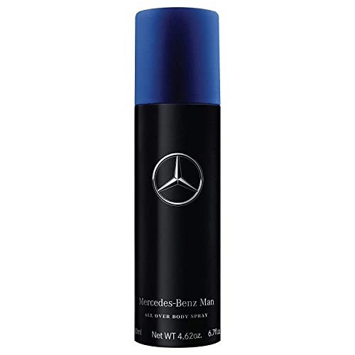 Mercedes-Benz Man - Original Elegant Fragrance Formula For Him - Lightweight Yet Aromatic Men’s Body Spray With Fruity, Sensual Musky Notes - Extra Strength, Day To Night Scent Payoff - 6.7 Oz #TOP1