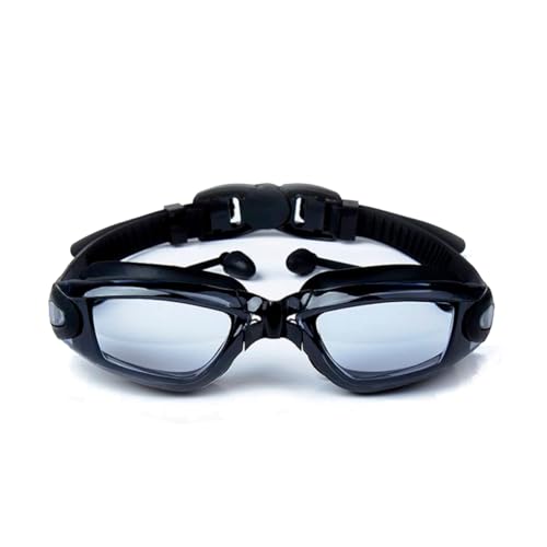 Óculos Natação 5SPORTS Esporte Aquático Vedação Não Entra Água Olhos (Preto)